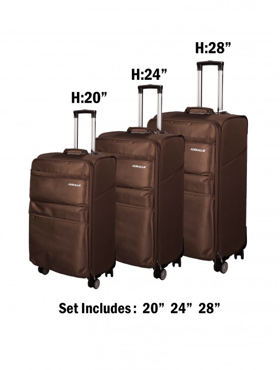 Premium Waterproof Luggage Set (4 Wheels)